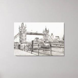Lienzo Tower Bridge London 2006