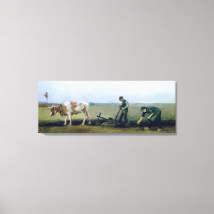 Lienzo Trabajador de Vincent van Gogh el   y