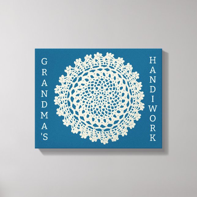 LIENZO TRABAJO DE ANDANZA DEL ABUELO (Anverso)