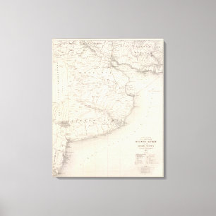 Lienzo Trace, provincia de Buenos Aires, regiones vecinas