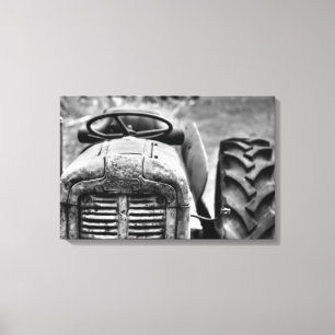 Lienzo Tractor Ferguson de época