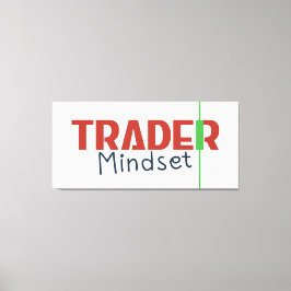 Lienzo Trader Mindset – Discipline Focus & Trading Psycho