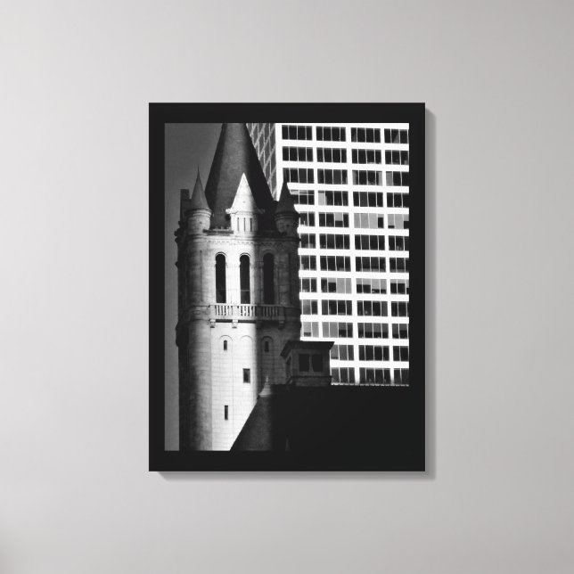 Lienzo Tradicional y moderno (Anverso)