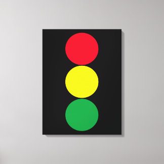 Lienzo Traffic Light