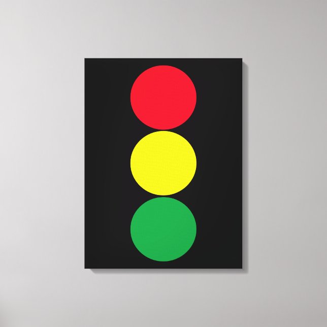 Lienzo Traffic Light (Anverso)
