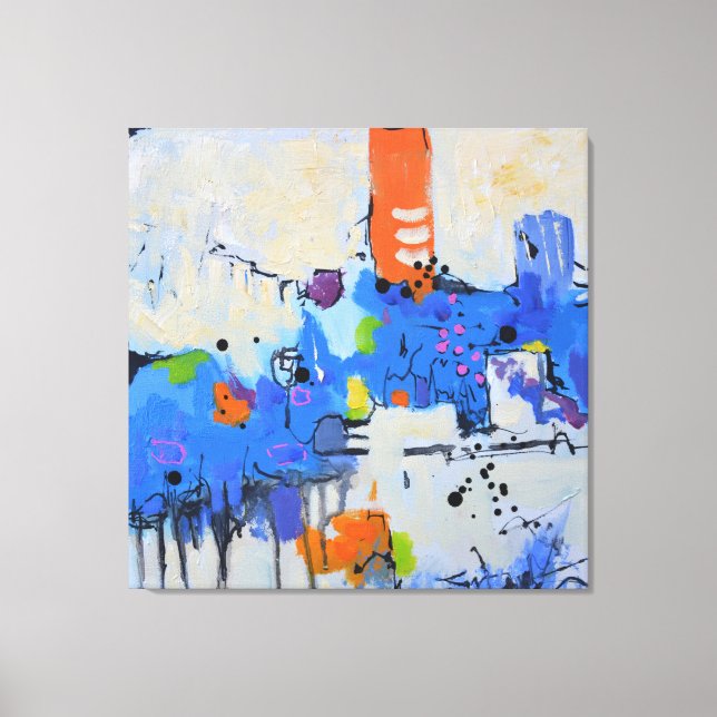 Lienzo Traffic lights  (Anverso)