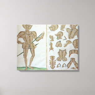 Lienzo Traje de armas para Sir Henry Lee, de 'An Elizabe