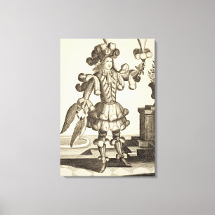 Lienzo Traje para un distribuidor autorizado de la pluma,