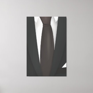 Lienzo Traje y corbata