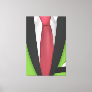 Lienzo Traje y corbata
