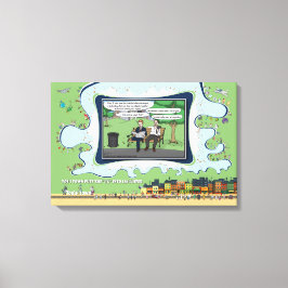 Lienzo Trampoline | Father’s Day 24x16