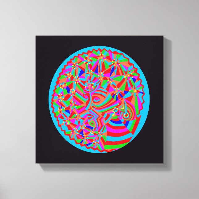 Lienzo Trance mágico (Anverso)