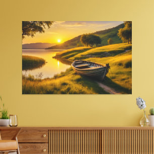 Lienzo Tranquil amanecer