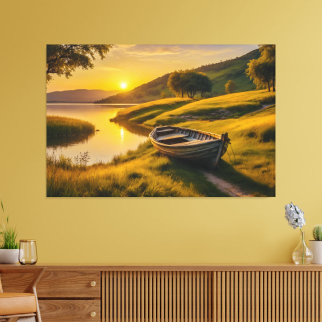 Lienzo Tranquil amanecer (Insitu (Sala de estar))