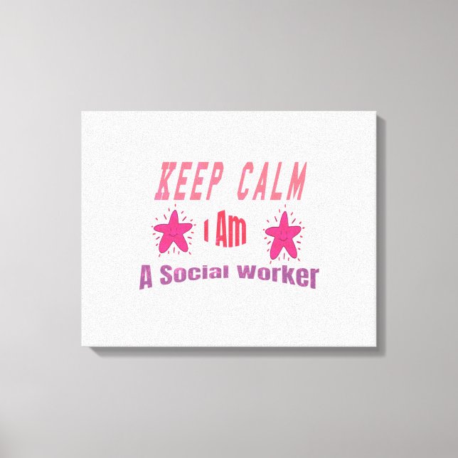 Lienzo Tranquilidad, soy trabajador social (Anverso)