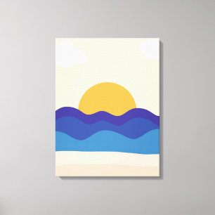 Lienzo Tranquilo Sunset