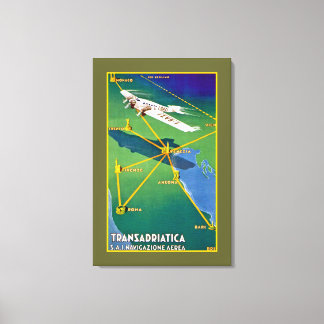 Lienzo Transadriatica Navigazione Aerea
