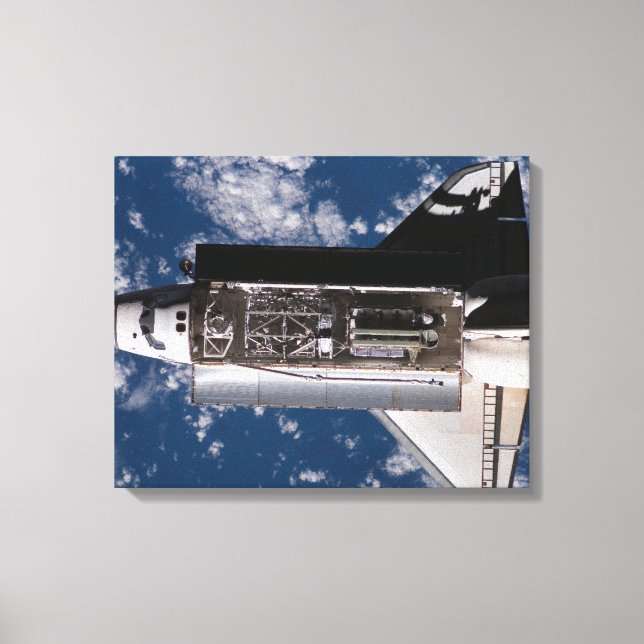 Lienzo Transbordador espacial Atlantis (Anverso)
