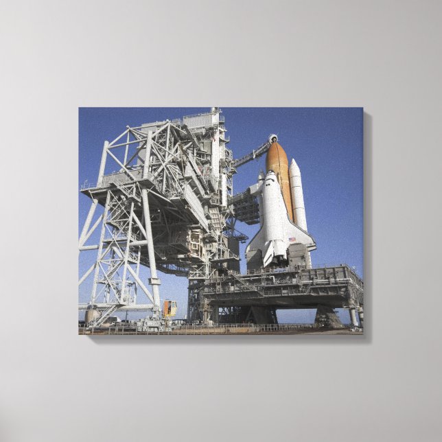 Lienzo Transbordador espacial Endeavor (Anverso)