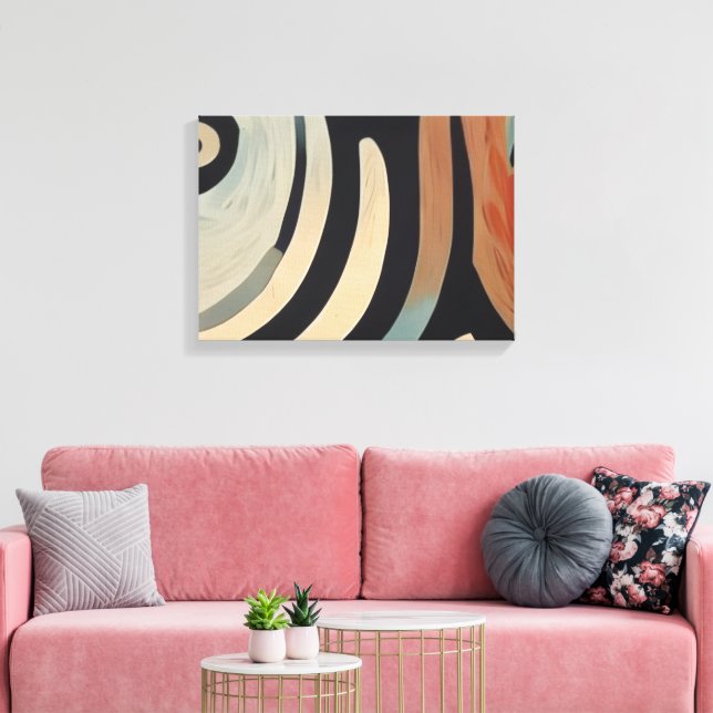 Lienzo Transform Your Walls a Sacred Story Southwest Fish (Insitu (Sala de estar))