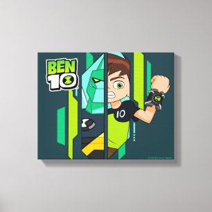 Lienzo Transformación del ADN de Ben 10 Diamondhead