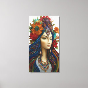 Lienzo Transformar tus paredes El espíritu vibrante de Sh