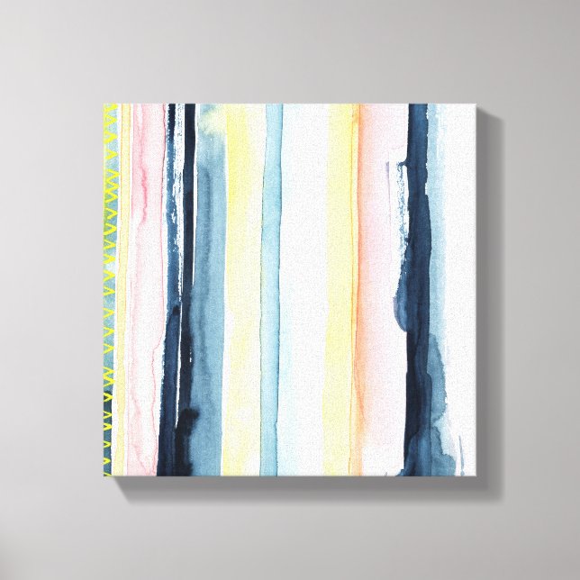 Lienzo Transmisión de sol I (Anverso)