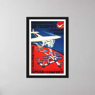 Lienzo Transporte aéreo checoslovaco - XL