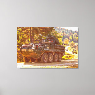 Lienzo TRANSPORTE DE PERSONAL ARMADO - 24x36