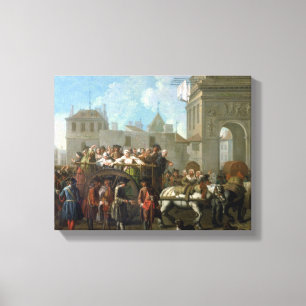 Lienzo Transporte de prostitutas