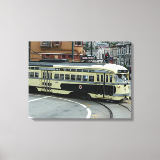 Lienzo Tranvía por cable de San Francisco