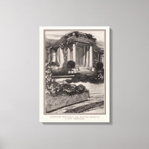 Lienzo Tratamiento sugerido para las fachadas callejeras 