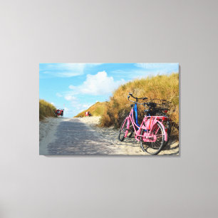 Lienzo Trayectoria para varar con las bicicletas el  