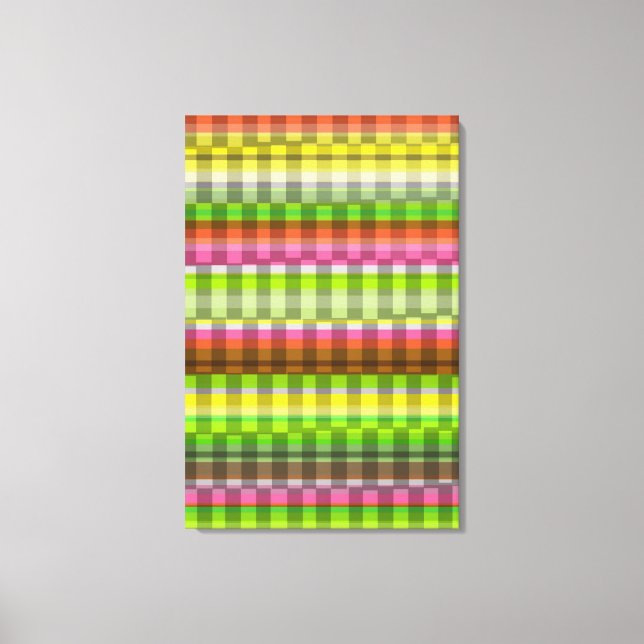 Lienzo Trazo fiesta (Anverso)