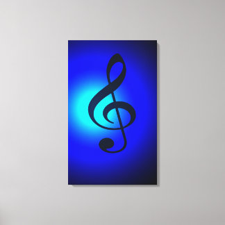 Lienzo Treble Blue