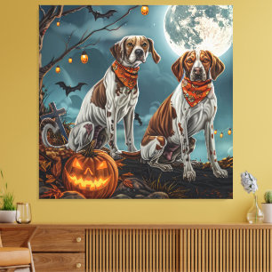 Lienzo Treeing Walker Halloween Spooky