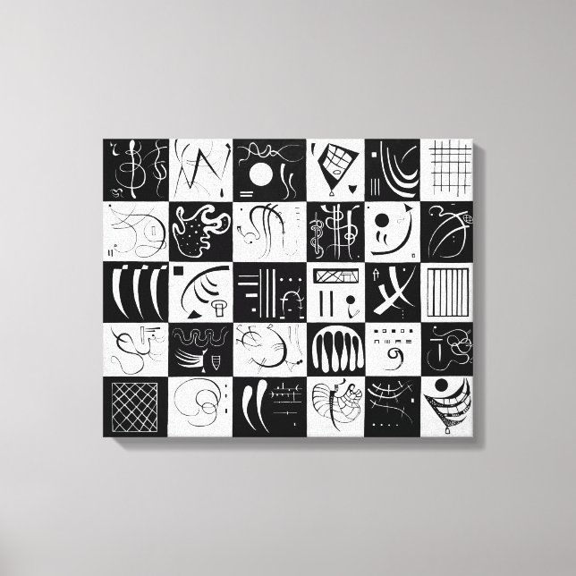 Lienzo Treinta | Wassily Kandinsky | (Anverso)