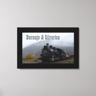 Lienzo Tren de Durango y Silverton