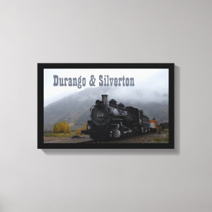Lienzo Tren de Durango y Silverton