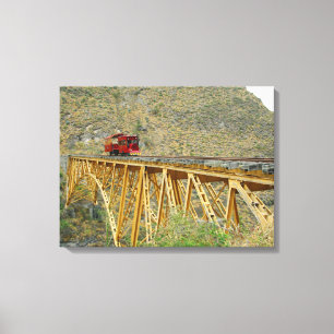 Lienzo Tren de Ecuador