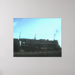 Lienzo Tren de vapor