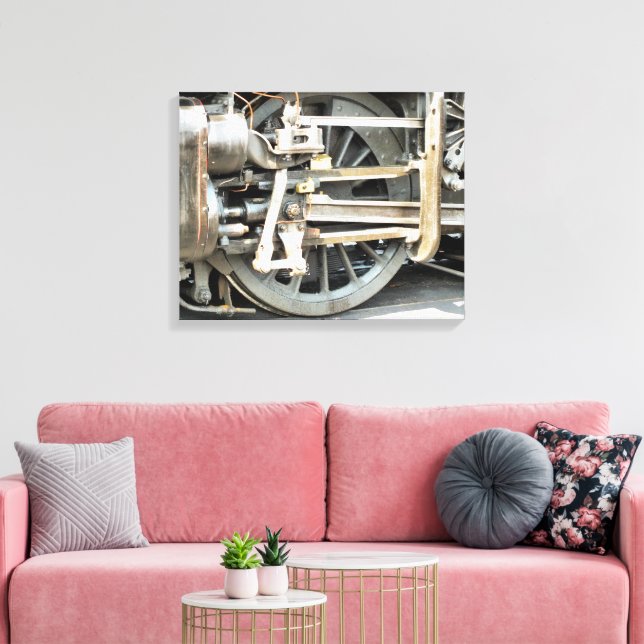 LIENZO TRENES DE VAPOR (Insitu (Sala de estar))