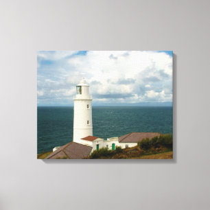 Lienzo Trevose Head Lighthouse Cornwall England