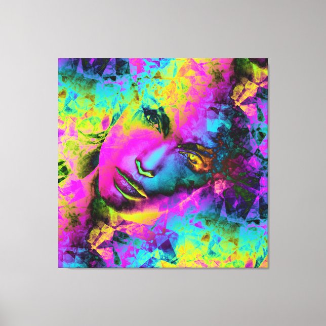Lienzo Triángulo Art 3 (Anverso)