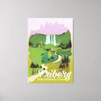 Lienzo Triberg, Baden-Württemberg, Alemania