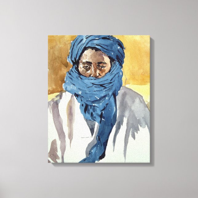 Lienzo Tribus Tuareg Timbucto 1991 (Anverso)