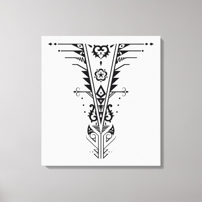 Lienzo tricotomía (Anverso)