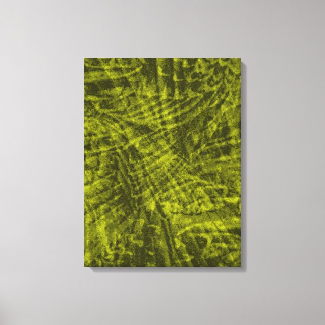 Lienzo tríptico abstracto del vuelo de la rosela v (Anverso)