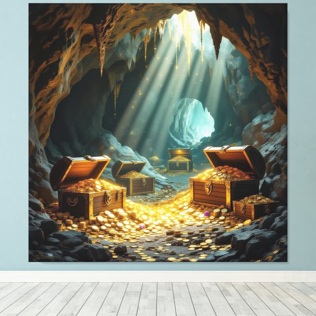 Lienzo Triptychon (Insitu (piso de madera))