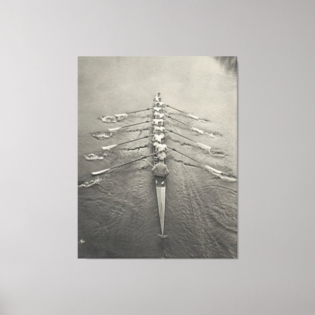 Lienzo Tripulación de Cambridge 1910 (Anverso)